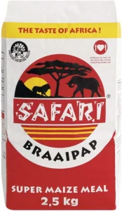 Safari BraaiPap Super Maize Meal Maize/Corn  (2.5 kg, Pack of 8) | Shop Online
