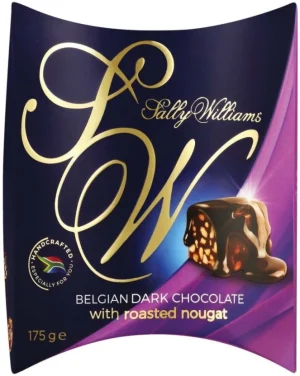 Sally Williams Belgian Dark Chocolate with Roasted Nougat Dark Chocolate Bites  (175 g) | Shop Online