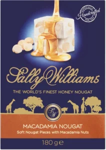 Sally Williams Macadamia Nougat Fruit and Nuts Chocolate Bars  (180 g) | Shop Online