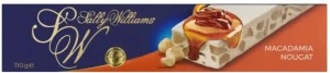 Sally Williams Macadamia Nougat White Chocolate Bars  (12 x 110 g) | Shop Online