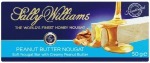 Sally Williams Peanut Butter Nougat White Chocolate Bars  (50 g) | Shop Online