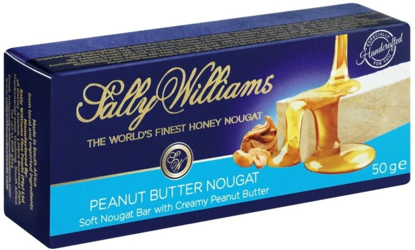 Sally Williams Peanut Butter Nougat White Chocolate Bars (50 g) | Shop Online - Image 2