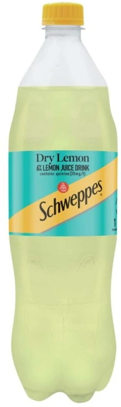 Schweppes Dry Lemon Juice Drink (1 L) | Shop Online