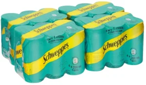 Schweppes Dry Lemon Juice Drink (24 x 200 ml) | Shop Online