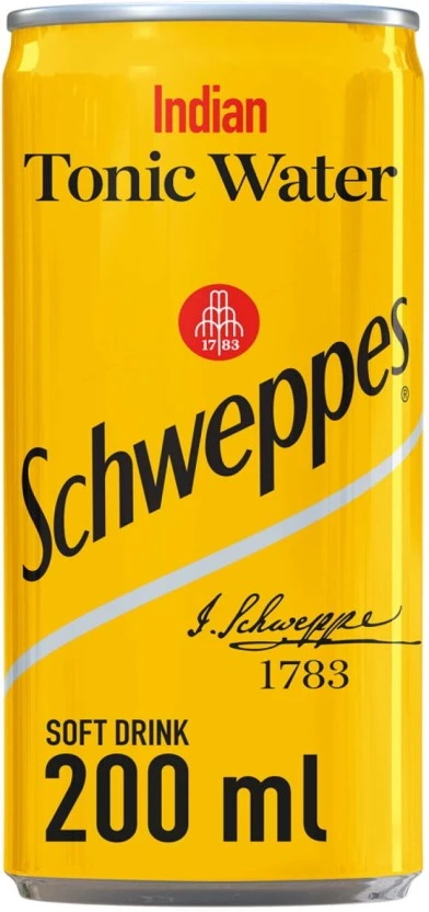 Schweppes Indian Tonic Water - No Sugar (6 x 200 ml) | Shop Online