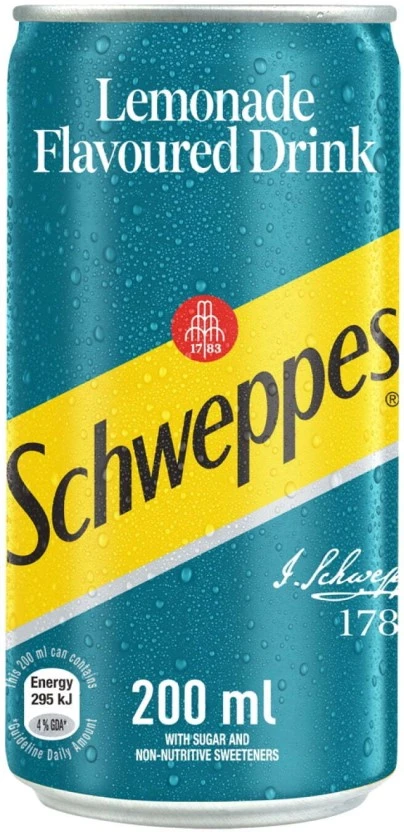 Schweppes Lemonade Flavoured Drink (200 ml) | Shop Online - Image 2