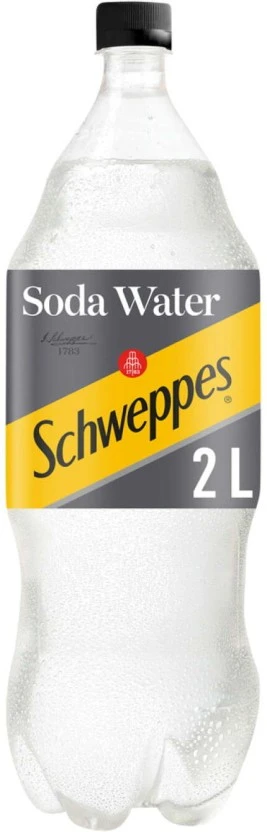 Schweppes Soda Water (6 x 2 L) | Shop Online