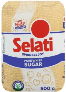 Selati Pure White Sugar (500 g Pack of 15) | Shop Online