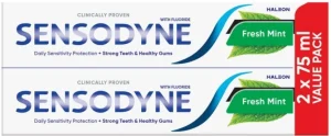 Sensodyne Everyday Protection Fresh Mint Toothpaste (75 ml Pack of 2) | Shop Online