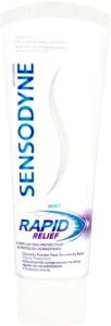 Sensodyne Mint Rapid Relief Toothpaste (75 ml Pack of 12) | Shop Online