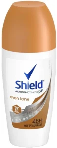 Shield Anti Perspirant Even Tone Motion Activated Deodorant Roll-on – For Men (50 ml) | Shop Online