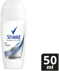 Shield Dry Classic Deodorant Roll-on – For Women (50 ml) | Shop Online