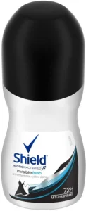 Shield Invisible Fresh Deodorant Roll-on – For Women (50 ml) | Shop Online