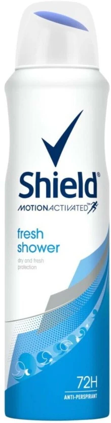 Shield Motion Activated Fresh Shower Deodorant Spray - For Women (900 ml Pack of 6) | Shop Online