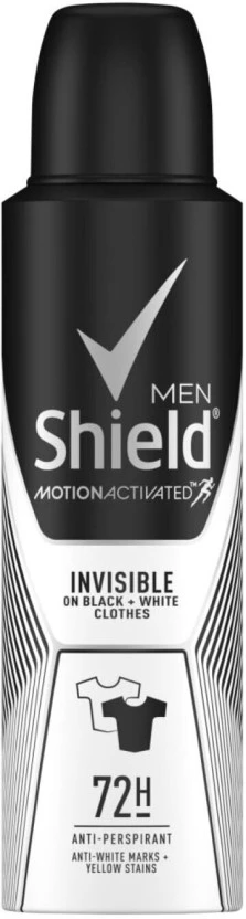 Shield Motion Activated Invisible Deodorant Spray - For Men (150 ml) | Shop Online