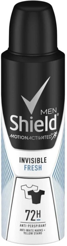 Shield Motion Activated Invisible Fresh Deodorant Spray - For Men (150 ml) | Shop Online