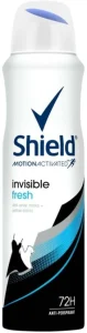 Shield Motion Activated Invisible Fresh Deodorant Spray – For Women (150 ml) | Shop Online