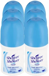 Shower To Fresh Morning Deodorant Roll-on – For Women (300 ml Pack of 6) | Shop Online