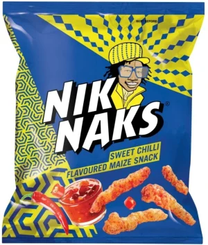 Simba Nik Naks Sweet Chilli Flavoured Maize Snack Puffcorn (22 x 135 g) | Shop Online