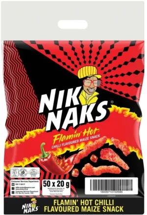 Simba Niknaks Maize Snack (50 x 20 g) | Shop Online