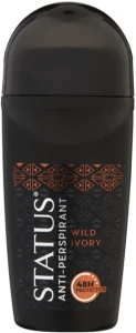 Status Antiperspirant Wild Ivory Deodorant Roll-on – For Men  (50 ml, Pack of 6) | Shop Online