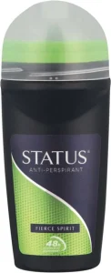 Status Fierce Spirit Deodorant Roll-on – For Men  (50 ml, Pack of 6) | Shop Online