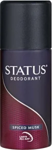 Status Spiced Musk Deodorant Spray – For Men  (130 ml) | Shop Online