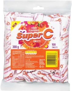 Super C Candy Fruit Sweets  (Pack of 1 x 300 g) | Shop Online