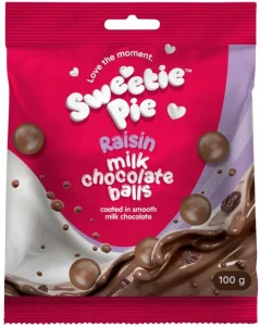 Sweetie Pie Raisin Milk Chocolate Bites  (100 g) | Shop Online