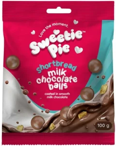 Sweetie Pie Shortbread Milk Chocolate Bites  (100 g) | Shop Online