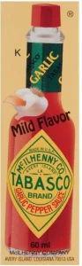 Tabasco Garlic Pepper Sauce Sauce  (60 ml) | Shop Online