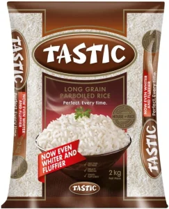 Tastic Boiled Rice (Long Grain, Parboiled)  (2 kg) | Shop Online