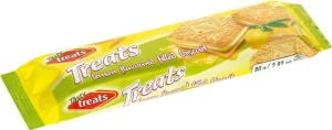 Tasty Treats Lemon Flavored Biscuits Cream Filled Biscuit  (80 g) | Shop Online