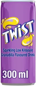Twist Granadilla Flavoured Sparkling Drink (24 x 300 ml) | Shop Online