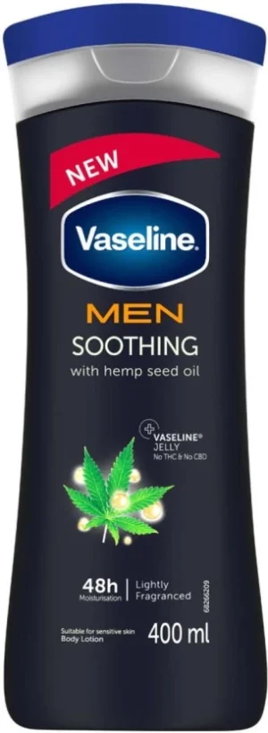 Vaseline Men Smoothing Body Lotion (400 ml) | Shop Online