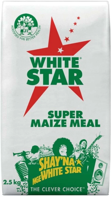 White Star Super Maize Meal/Corn (2.5 kg Pack of 4) | Shop Online