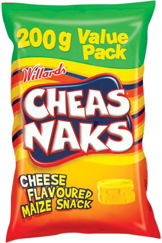 Willards Cheasnaks Cheese Puffcorn (1 x 200 g) | Shop Online