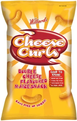Willards Double Cheese Flavoured Maize Snack Puffcorn (1 x 150 g) | Shop Online