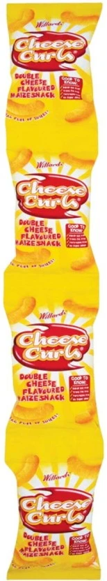 Willards Double Cheese Flavoured Snack Puffcorn (25 x 14 g) | Shop Online