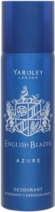 Yardley English Blazer Azure Deodorant Spray – For Men (125 ml) | Shop Online