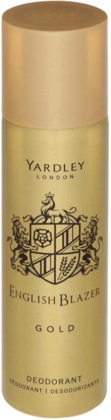 Yardley English Blazer Gold Deodorant Spray - For Men (125 ml) | Shop Online