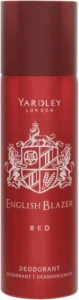 Yardley English Blazer Red Deodorant Spray – For Men (125 ml) | Shop Online
