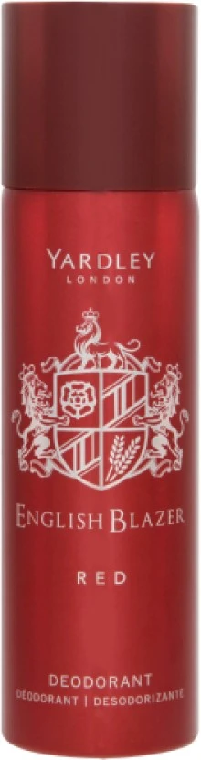 Yardley English Blazer Red Deodorant Spray - For Men (125 ml) | Shop Online