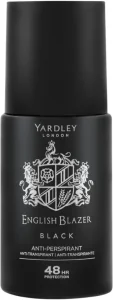Yardley English Blazer Roll on Black Deodorant – For Men (50 ml) | Shop Online