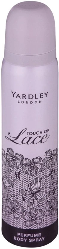 Yardley Touch Of Lace Perfume Body Spray - For Women (90 ml) | Shop Online