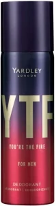 Yardley You’re The Fire Deodorant Spray – For Men (750 ml Pack of 6) | Shop Online