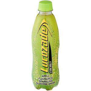 Lucozade Apple Flavoured Sparkling Glucose Energy Drink (360 ml) | Shop Online