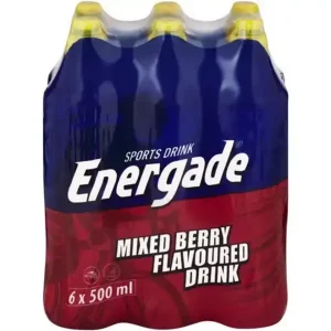 Energade Mixed Berry Flavoured Sports Drink (6 x 500 ml) | Shop Online
