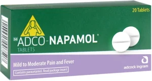 Adco-Napamol Paracetamol Analgesic Tablets (20 Unit) | Shop Online