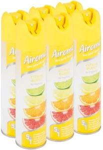 Airoma Citrus Burst Spray (6 x 210 ml) | Shop Online
